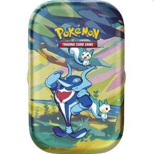 Kártyajáték Pokémon TCG: Vibrant Paldea Mini Tin Palafin & Pachirisu (Pokémon) kép