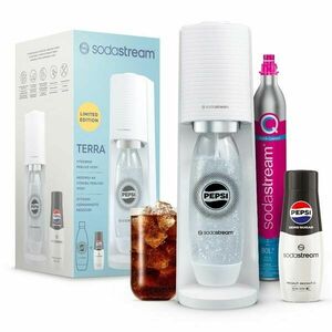 Sodastream Terra pepsi zero megapack, fehér kép