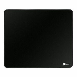 egérpad C-TECH MP-01BK, 32 x 27 cm, fekete kép