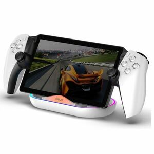 iPega P5P02 töltőállomás RGB-vel PlayStation Portal Remote Player számára, fehér kép