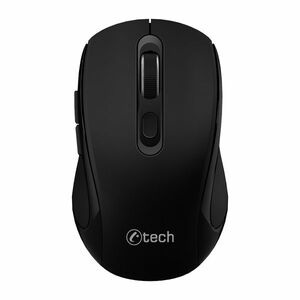 Vezeték nélküli egér C-Tech WLM-12, duálny mód, BT5.0, USB, 1600 DPI, fekete kép