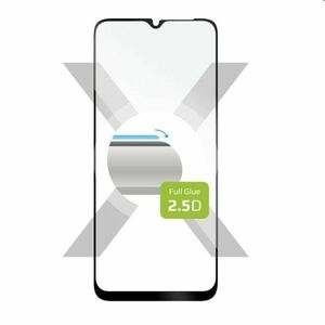 FIXED Full-Cover Edzett védőüveg Xiaomi Redmi A3 számára, fekete kép