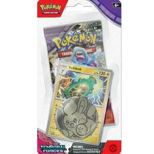 Kártyajáték Pokémon TCG: Scarlet & Violet Temporal Forces Checklane Blister Bellibolt (Pokémon) kép