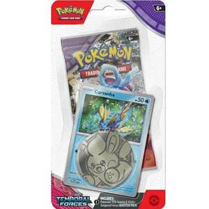 Kártyajáték Pokémon TCG: Scarlet & Violet Temporal Forces Checklane Blister Carvanha kép