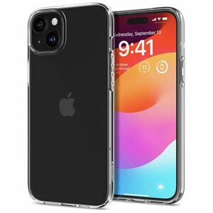 Spigen Crystal Flex tok Apple iPhone 15 Plus számára, áttetsző kép