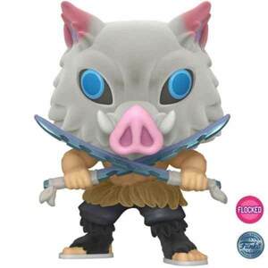 POP! Animation: Inosuke Hashibira (Demon Slayer) Special Kiadás Flocked kép