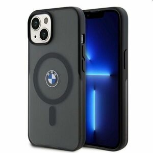 BMW IML Signature MagSafe tok Apple iPhone 15 számára, fekete kép