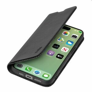 SBS Book Wallet Lite tok Apple iPhone 15 Plus számára, fekete kép