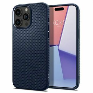 Spigen Liquid Air tok Apple iPhone 15 Pro számára, navy kék kép