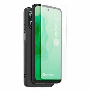 CASR tok + védőüveg Motorola Moto G13/G23 számára, fekete kép