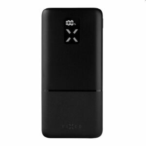 FIXED Powerbank Zen 20 LCD kijelzővel és PD 20W kimenettel, 20 000 mAh, fekete kép