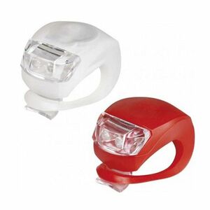 Emos LED elülső + hátsó lámpa biciklire P3921, 2×CR2032, 10 lm kép