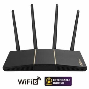 Asus RT-AX57 Vezeték nélküli AX3000 Wifi 6 Router, 4x gigabit LAN, 1x gigabit WAN kép