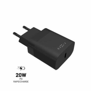 FIXED Hálózati töltő USB-C, PD, 20W, fekete kép