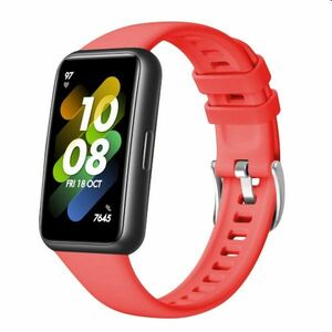 FIXED szilikonszíj for Huawei Band 7, piros kép