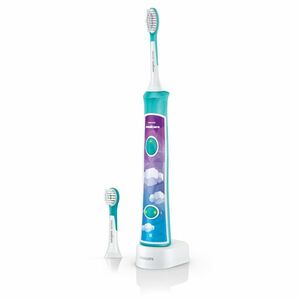 PHILIPS Elektromos fogkefe gyerekeknek Sonicare zöld kép