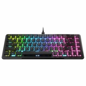 Roccat Vulcan II Mini, Gamer billentyűzet Red Switch, RGB LED, US kiosztás, fekete kép