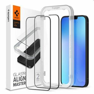 Edzett üveg Spigen Align Glass for Apple iPhone 14 Plus/13 Pro Max, 2 darab kép