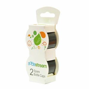 SodaStream Fekete Kupak műanyag palackokhoz 2 db kép