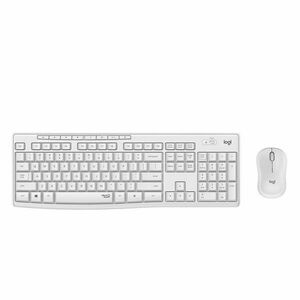 Logitech MK295 Silent Vezeték nélküli Combo - OFF WHITE - US INT'L - INTNL kép