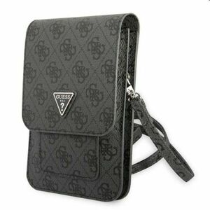 Guess PU 4G Triangle Logo Phone Bag, Fekete kép