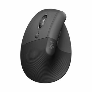 Logitech Lift Left Vertical Ergonomic Egér vertikális egér balkezesek számára, grafit kép