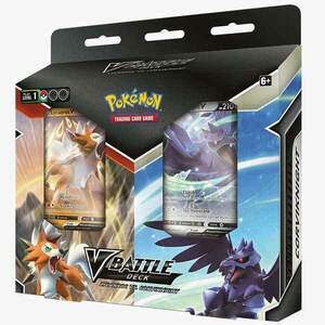 Pokémon TCG Lycanroc vs. Corviknight V Battle Deck Bundle (Pokémon) Kártyajáték kép