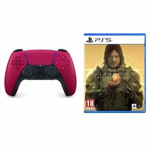 PlayStation 5 DualSense Vezeték nélküli Vezérlő, cosmic piros + Death Stranding HU (Director’s Cut) kép