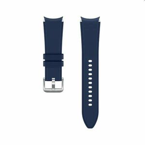 Tartalék sportos óraszíj bordázott Samsung Galaxy Watch4 (méret S/M), navy kép