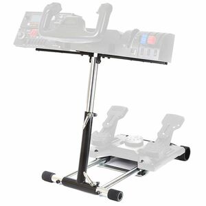 Wheel Stand Pro DELUXE V2, állvány vezérlőkar és pedálok számára Saitek Pro Rudder, Pro Flight Yoke System kép