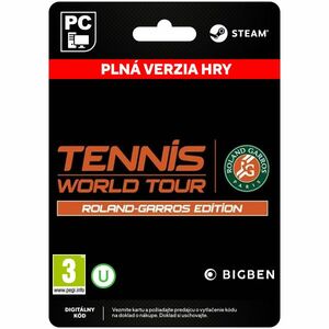 Tennis World Tour (Rolland-Garros Kiadás) [Steam] - PC kép