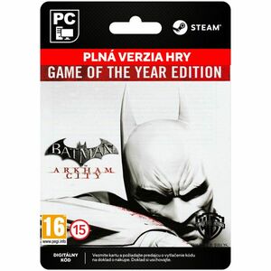 Batman: Arkham City (Game of the Year Kiadás) [Steam] - PC kép