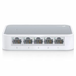 TP-Link TL-SF1005D 5x 10/100Mbps Desktop Switch kapcsoló, fehér kép