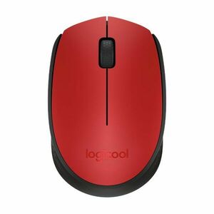 Logitech Vezeték nélküli Egér M171 egér, piros kép