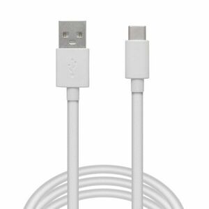 Adatkábel - USB Type-C - fehér - 1 m kép