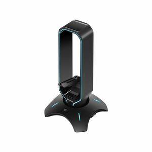 Sandberg 3in1 USB 3.0 HUB Bungee Headset Stand és Egérkábel-vezető (133-93) kép