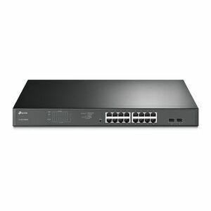 TP-LINK Switch 16x1000Mbps (16xPOE+) + 2xGigabit SFP, Easy Smart, TL-SG1218MPE kép