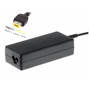 AKYGA 20V / 2.25A 45W Slim Tip SQUARE YELLOW - Lenovo notebook töltő (AK-ND-51) kép