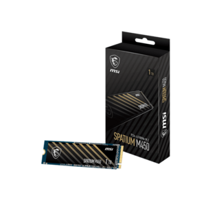 MSI SPATIUM M450 1TB PCIe 4.0 NVMe M.2 SSD kép