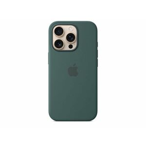 Apple iPhone 16 Pro Accessory (MYYR3ZM/A) Silicone Case with MagSafe - Lake Green (Seasonal) kép