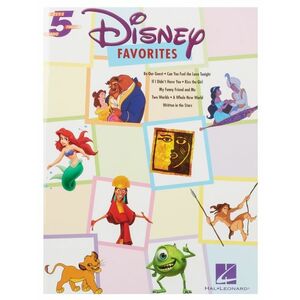 MS Disney Favourites Five Finger Piano kép