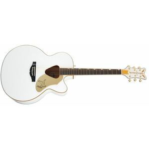 Gretsch G5022CWFE Rancher Falcon Jumbo WHT kép