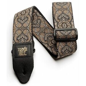 Ernie Ball Gold & Black Paisley Strap kép