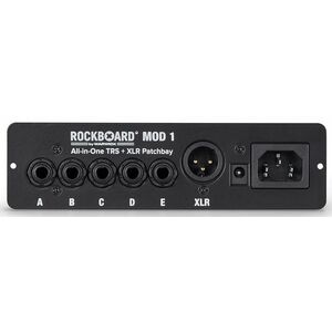 Rockboard MOD 1 V2 - All-in-One TRS & XLR, IEC & Barrel Patchbay kép