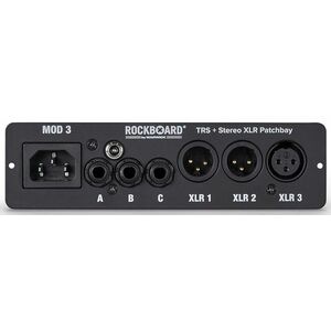 Rockboard MOD 3 V2 - All-in-One TRS & XLR Patchbay for Vocalists & Aco kép