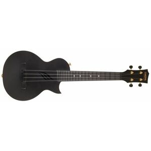 Cascha HH 2258 Carbon Fibre Ukulele Set Black kép