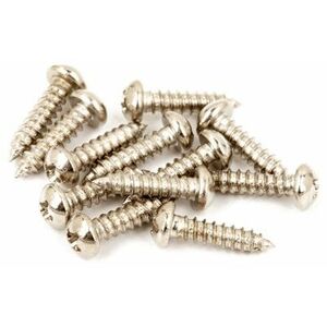 Fender Pure Vintage Tuning Machine Mounting Screws, Nickel-Plated kép