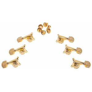 Gotoh Guitar Tuners 1: 21 6-String, Polished Gold kép