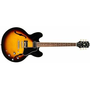 Epiphone ES-335 Vintage Sunburst Félakusztikus - jazz-gitár kép