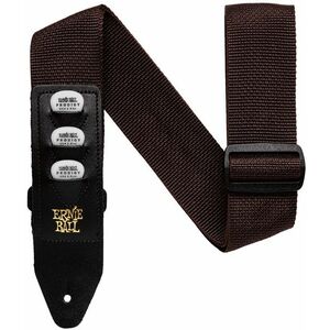 Ernie Ball Pickholder Strap - Brown kép